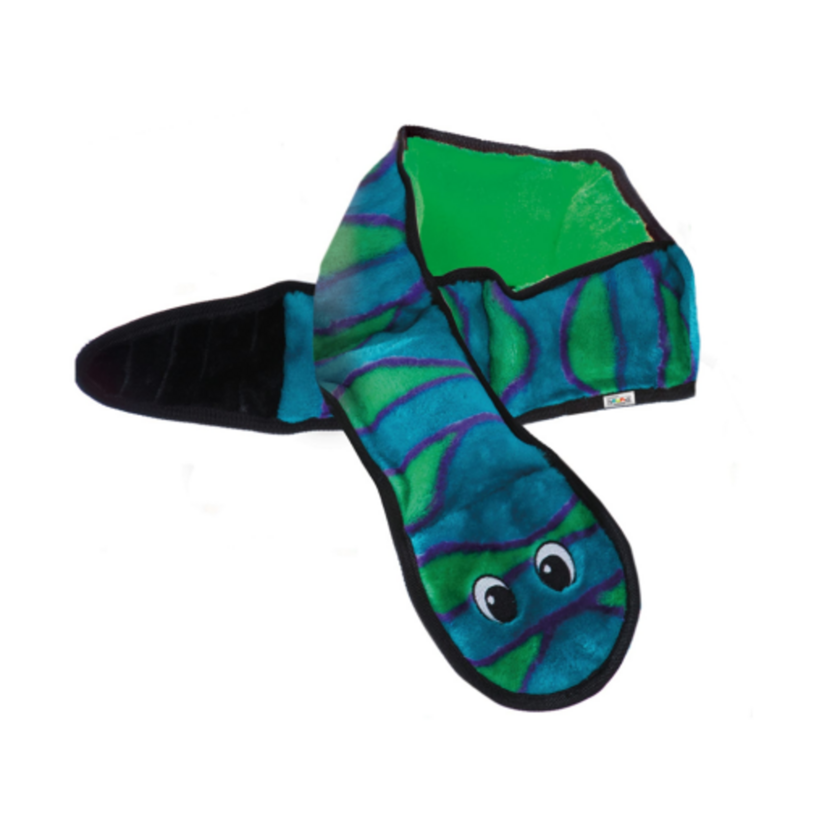 Outward Hound INVINCIBLE SNAKE BLUE/GREEN 3SQK