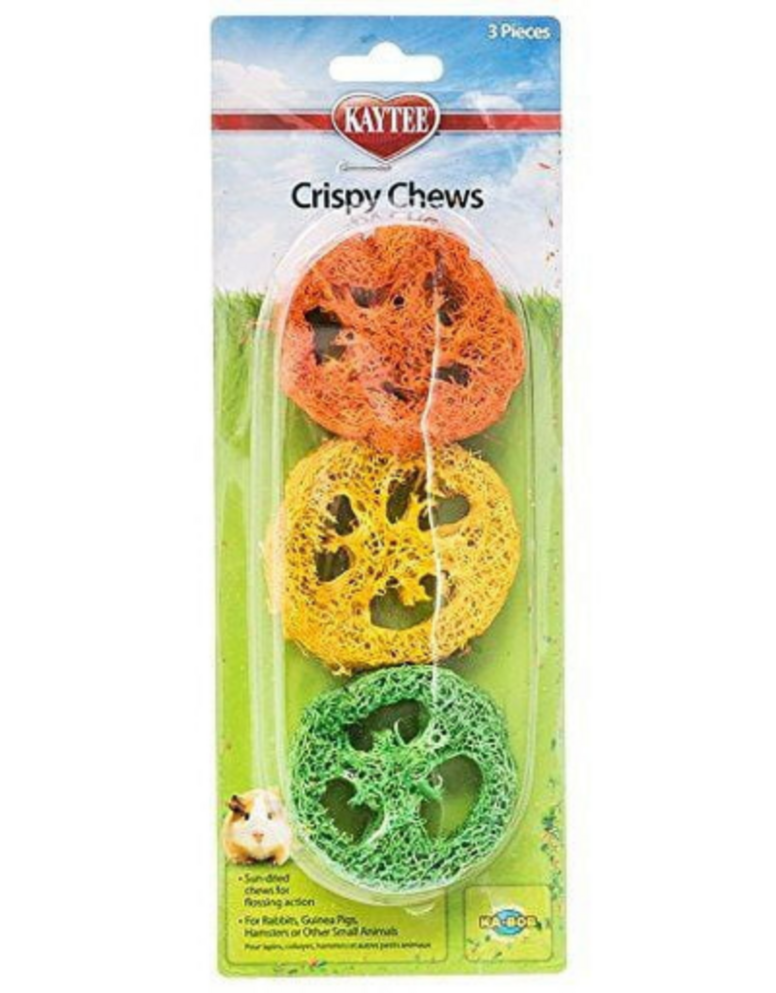 Kaytee Kaytee Crispy Loofah Chews for Small Animals 3 Pack