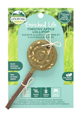 Oxbow Oxbow Animal Health Enriched Life Timothy Lollipop Apple Small Animal Chew