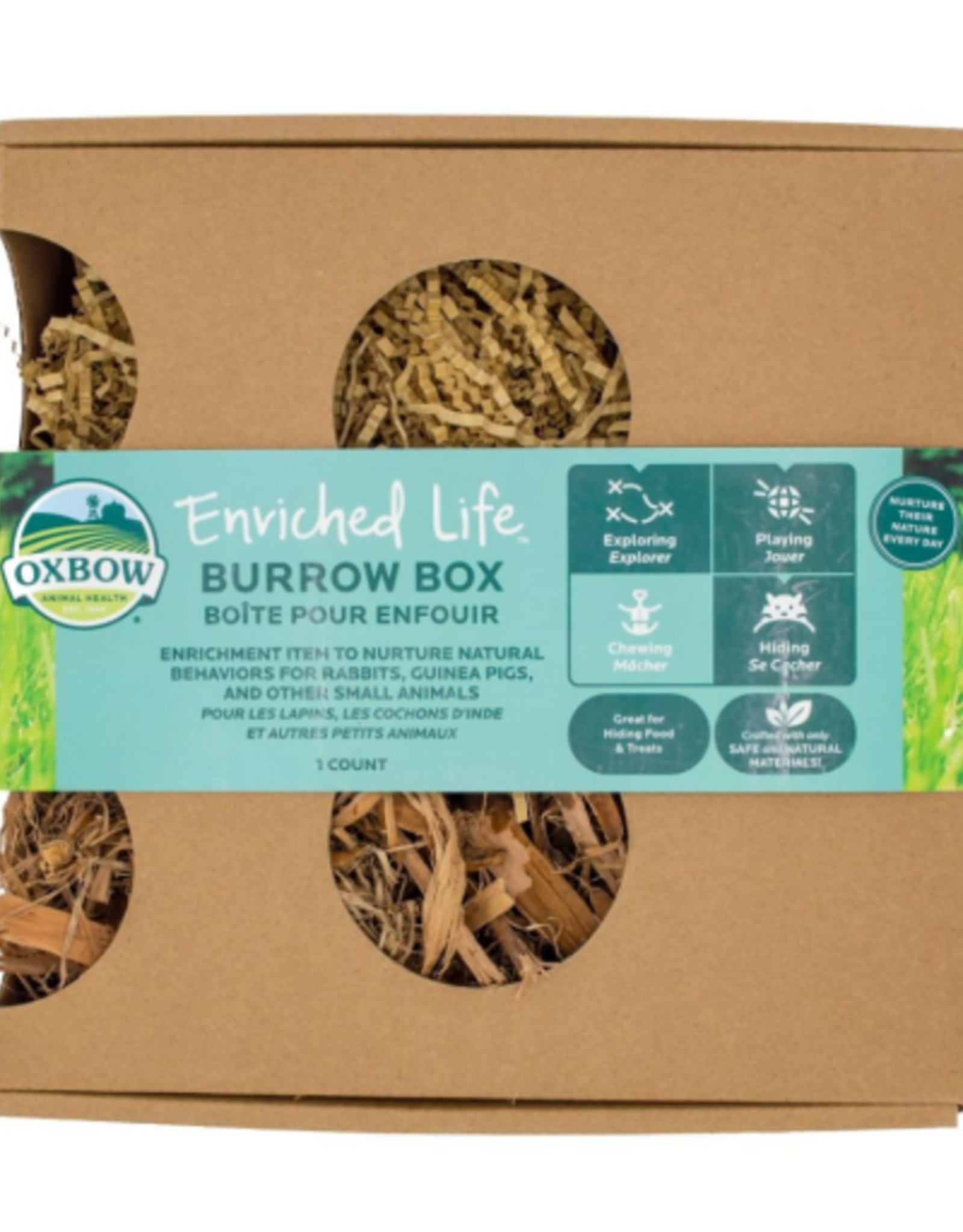 Oxbow Oxbow Small Animal Burrow Box