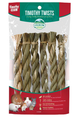 Oxbow Oxbow Timothy CLUB Timothy Hay Twists Small Animal Treat