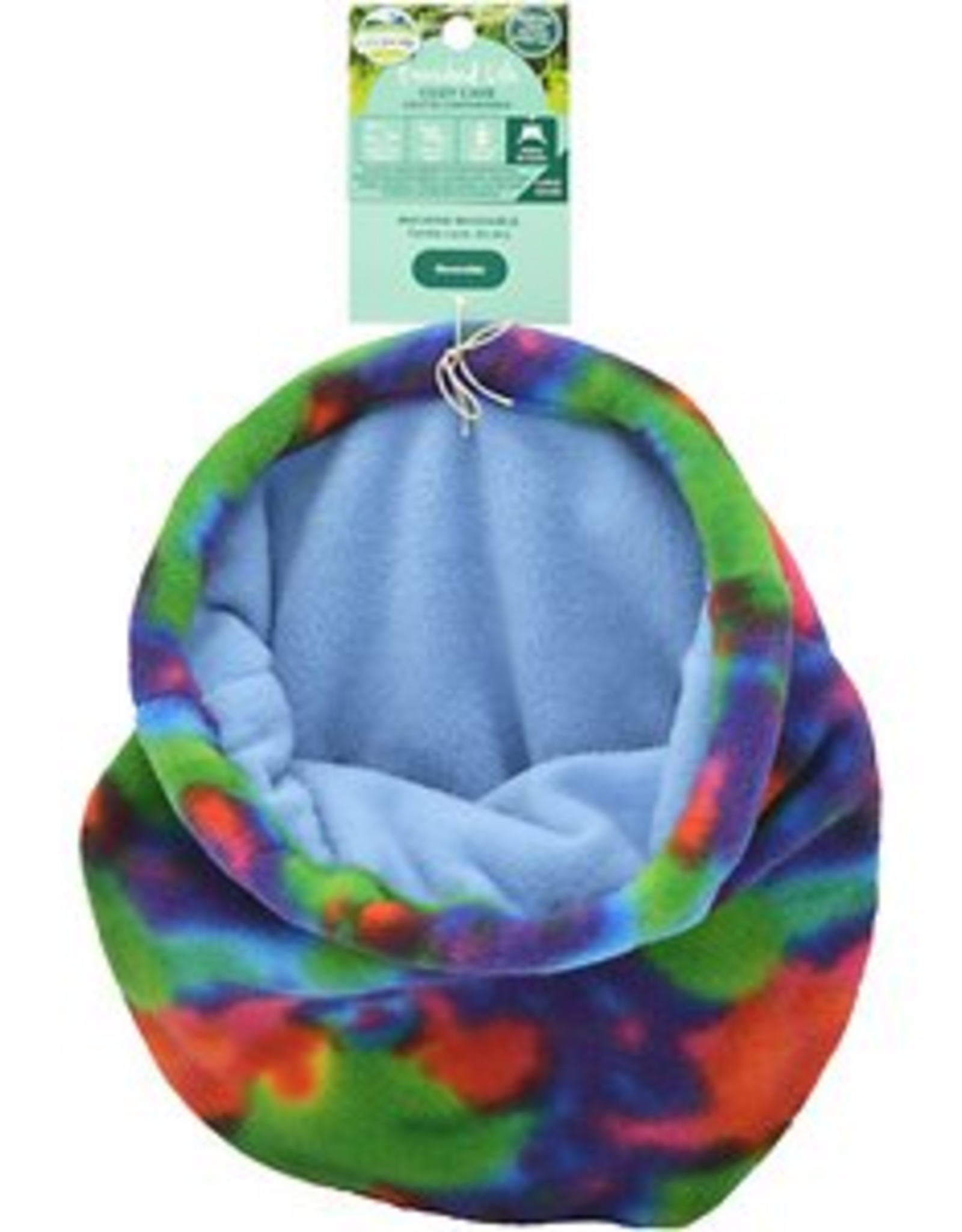 Oxbow Oxbow Enriched Life Cozy Cave for Guinea Pig, 7.8" L X 1" W X 11.8" H, Large, Multi-Color