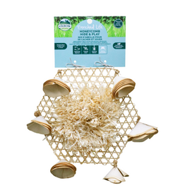 Oxbow Oxbow Enriched Life Honeycomb Hide & Play Toy, Tan