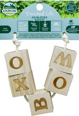 Oxbow Oxbow Enriched Life Ox Blocks Toy, Natural Wood