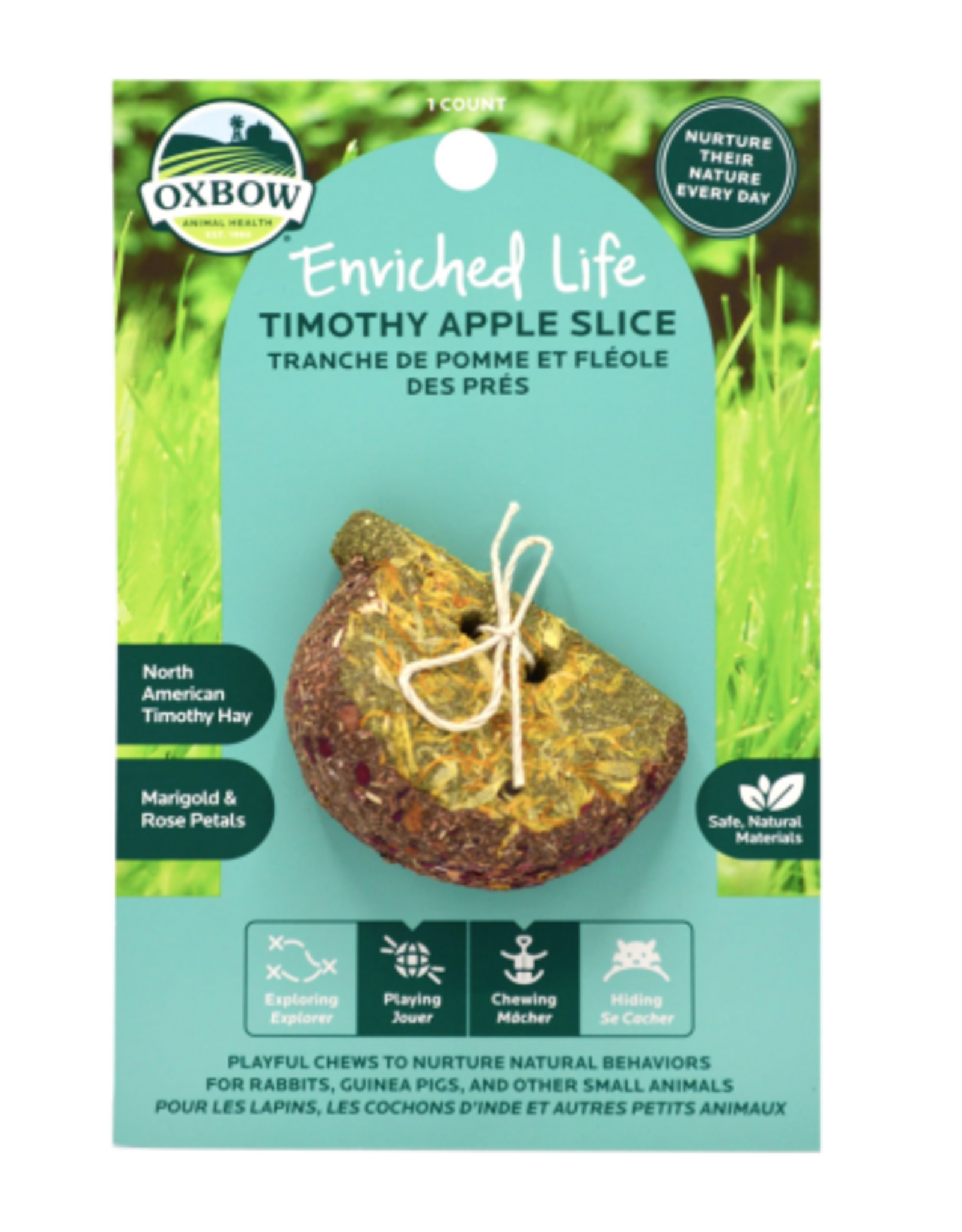 Oxbow Oxbow Enriched Life Timothy Apple Slice for Guinea Pig