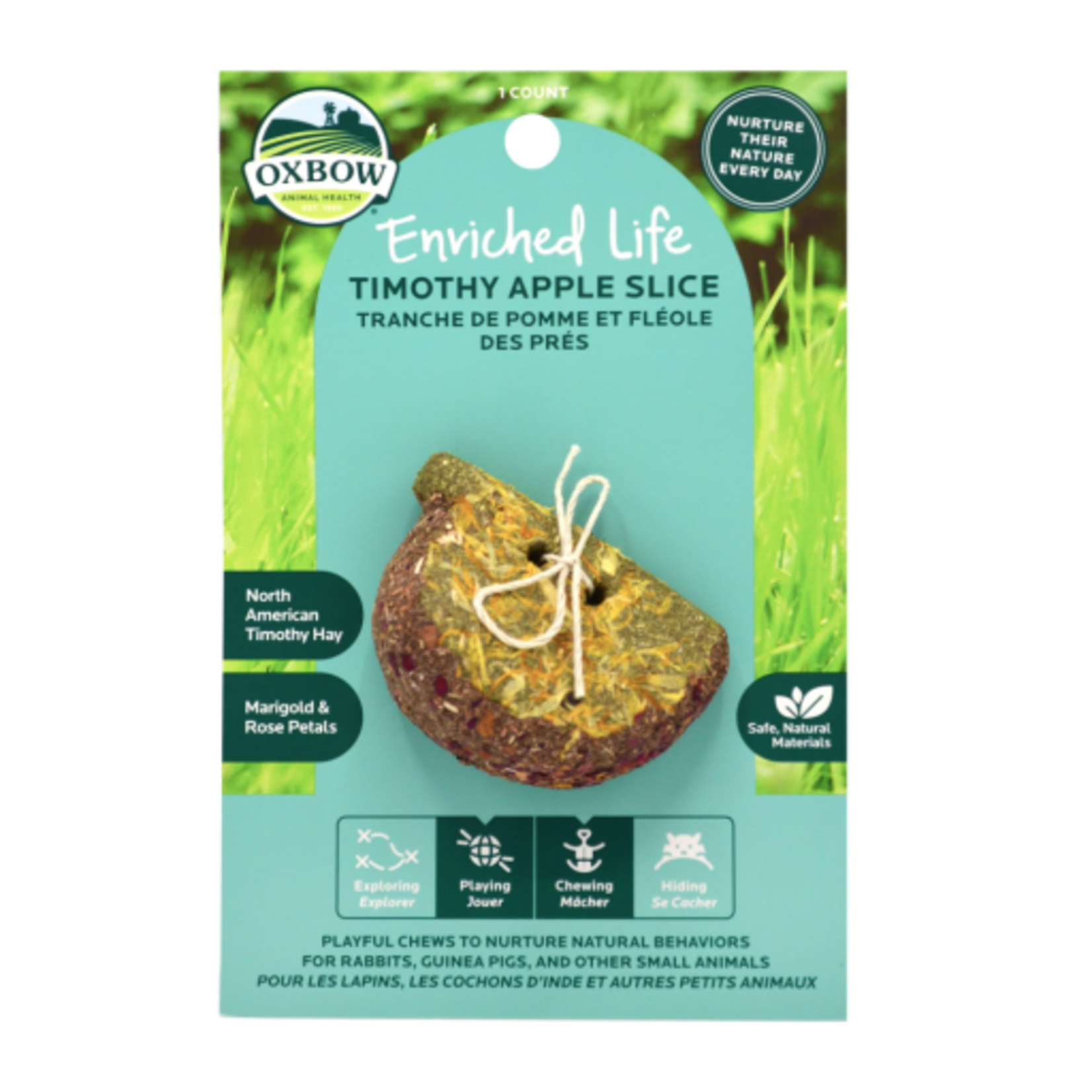 Oxbow Oxbow Enriched Life Timothy Apple Slice for Guinea Pig