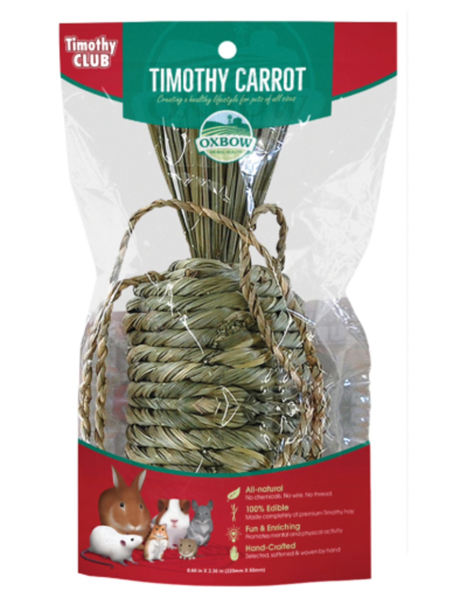 Oxbow Oxbow Timothy CLUB Carrot 220 X 60 mm