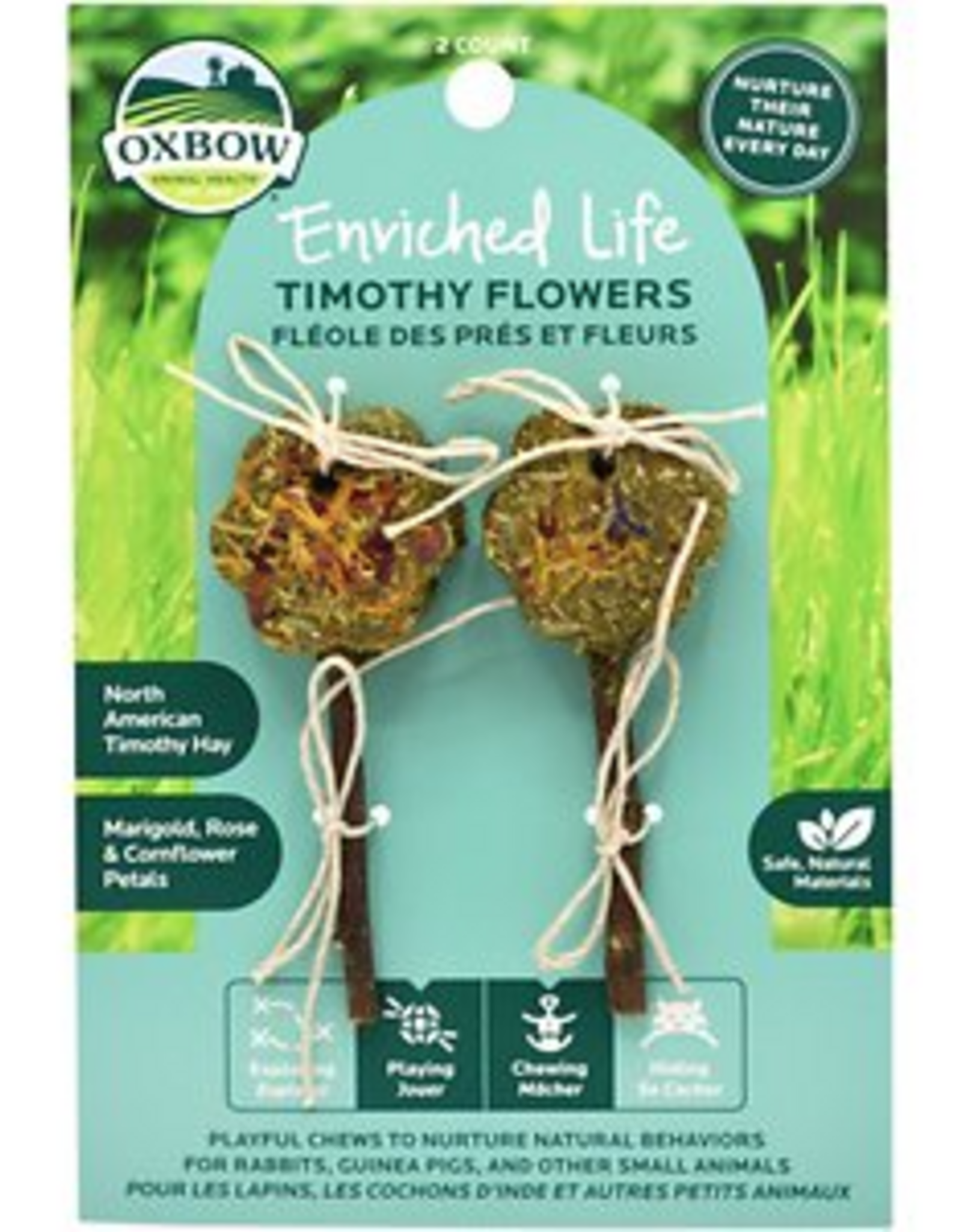 Oxbow Oxbow Enriched Life Timothy Flowers for Guinea Pig