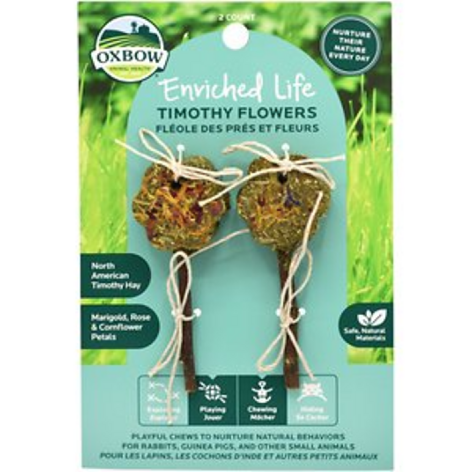Oxbow Oxbow Enriched Life Timothy Flowers for Guinea Pig