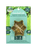 Oxbow Oxbow Timothy Star Dish for Small Animals