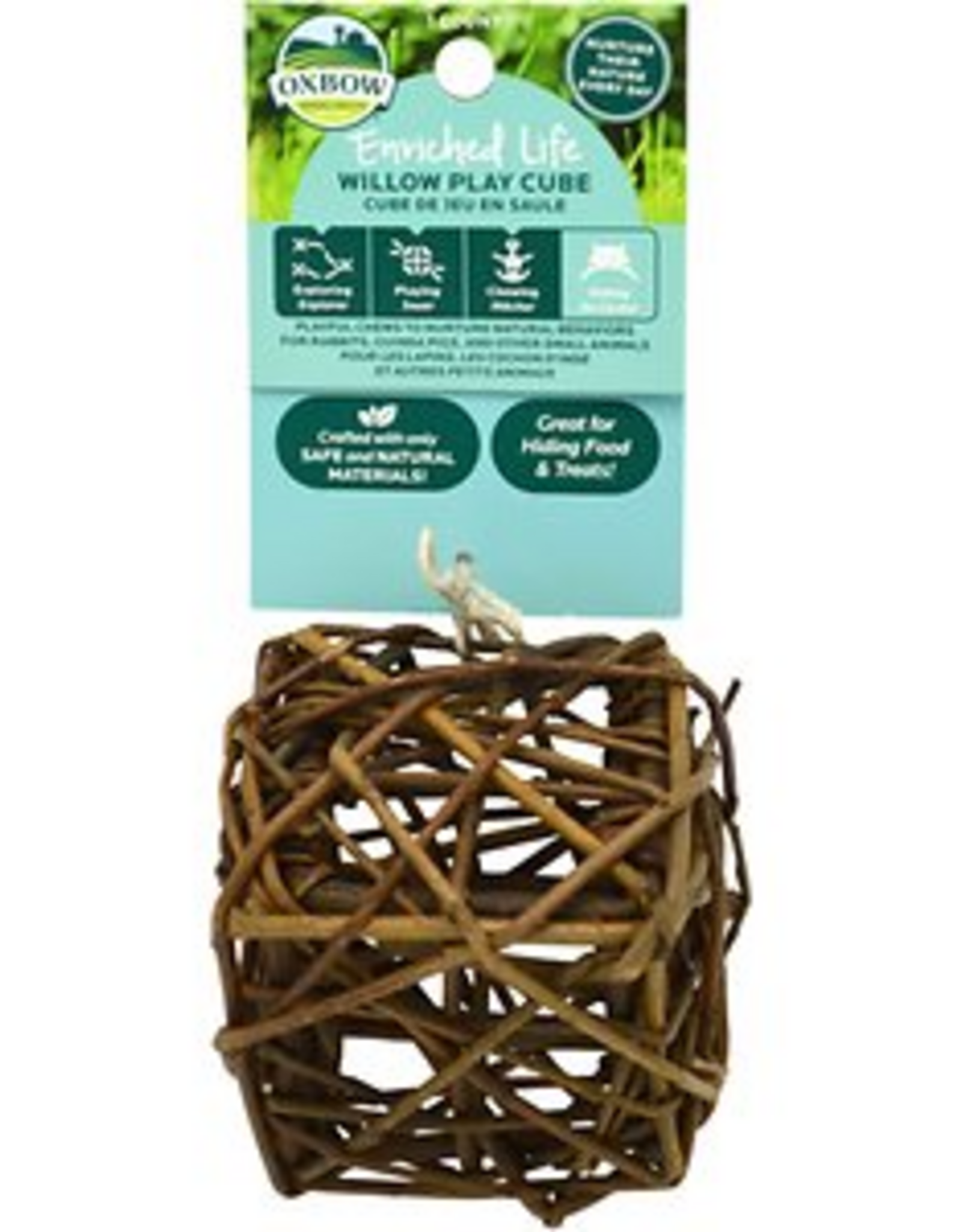 Oxbow Oxbow Willow Play Cube for Small Animals