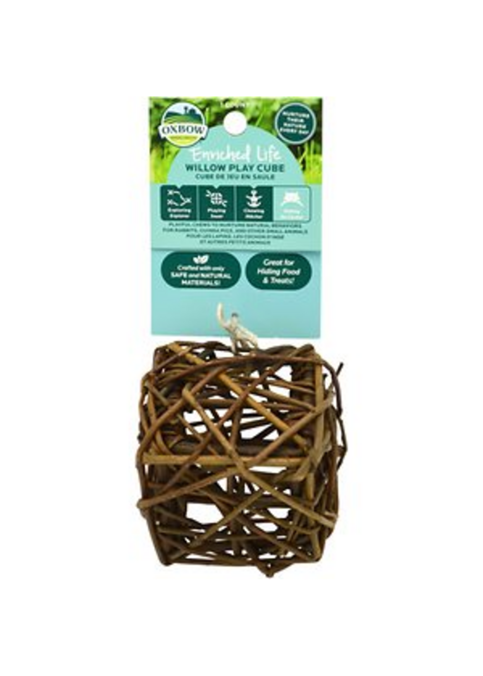 Oxbow Oxbow Willow Play Cube for Small Animals