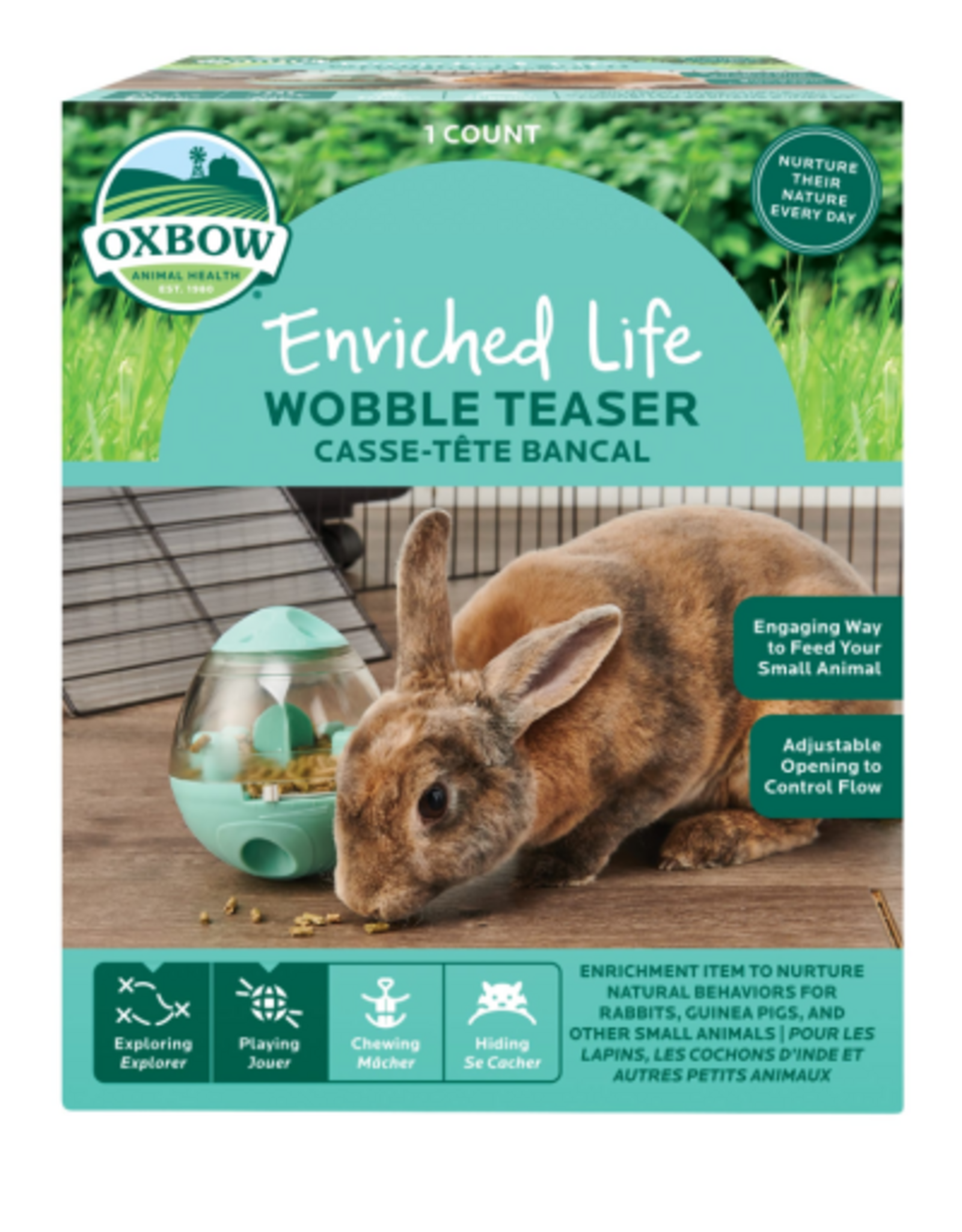 Oxbow Oxbow Animal Health Enriched Life Wobble Teaser Small Animal Toy  One Size