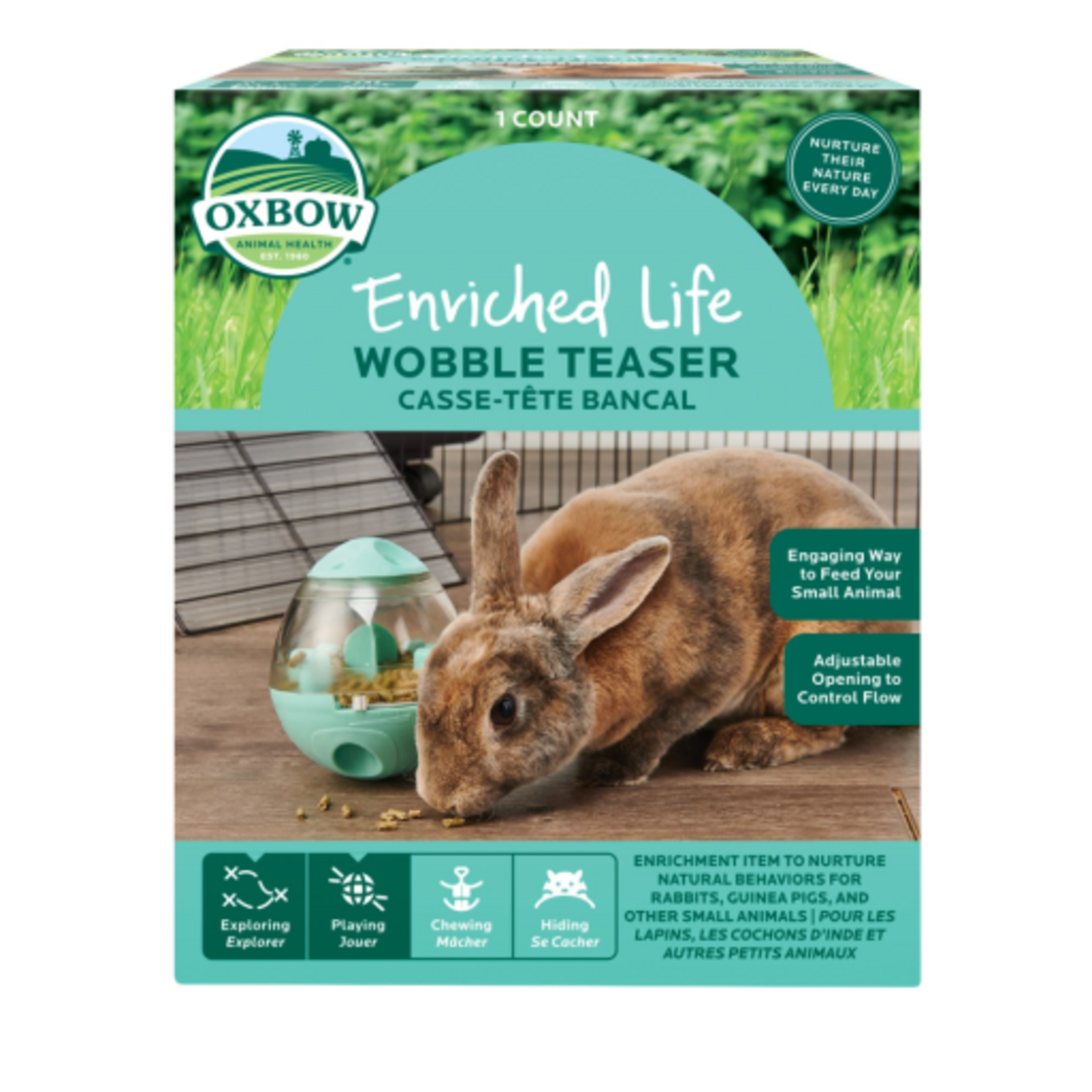 Oxbow Oxbow Animal Health Enriched Life Wobble Teaser Small Animal Toy  One Size