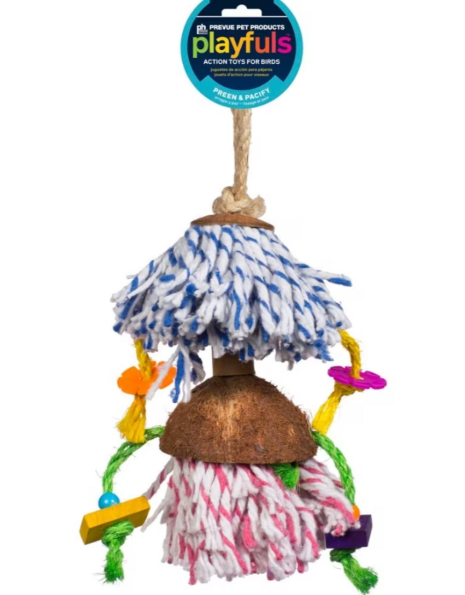 Prevue Pet Products Prevue Pet Products Car Wash Preen & Pacify Bird Toy
