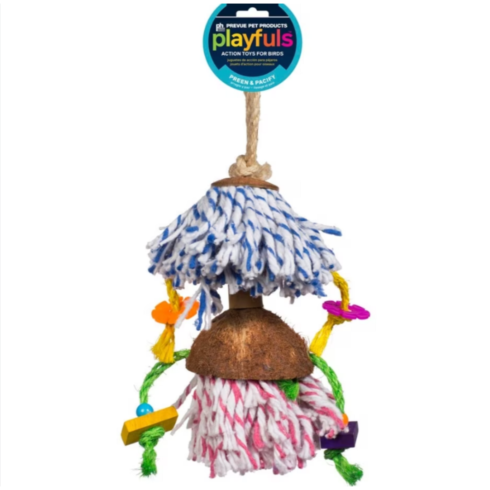Prevue Pet Products Prevue Pet Products Car Wash Preen & Pacify Bird Toy