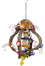 Prevue Pet Products Prevue Pet Products Playful Wood and Rope Jellyfish Bird Toy