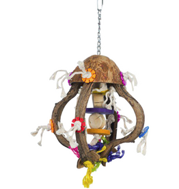 Prevue Pet Products Prevue Pet Products Playful Wood and Rope Jellyfish Bird Toy