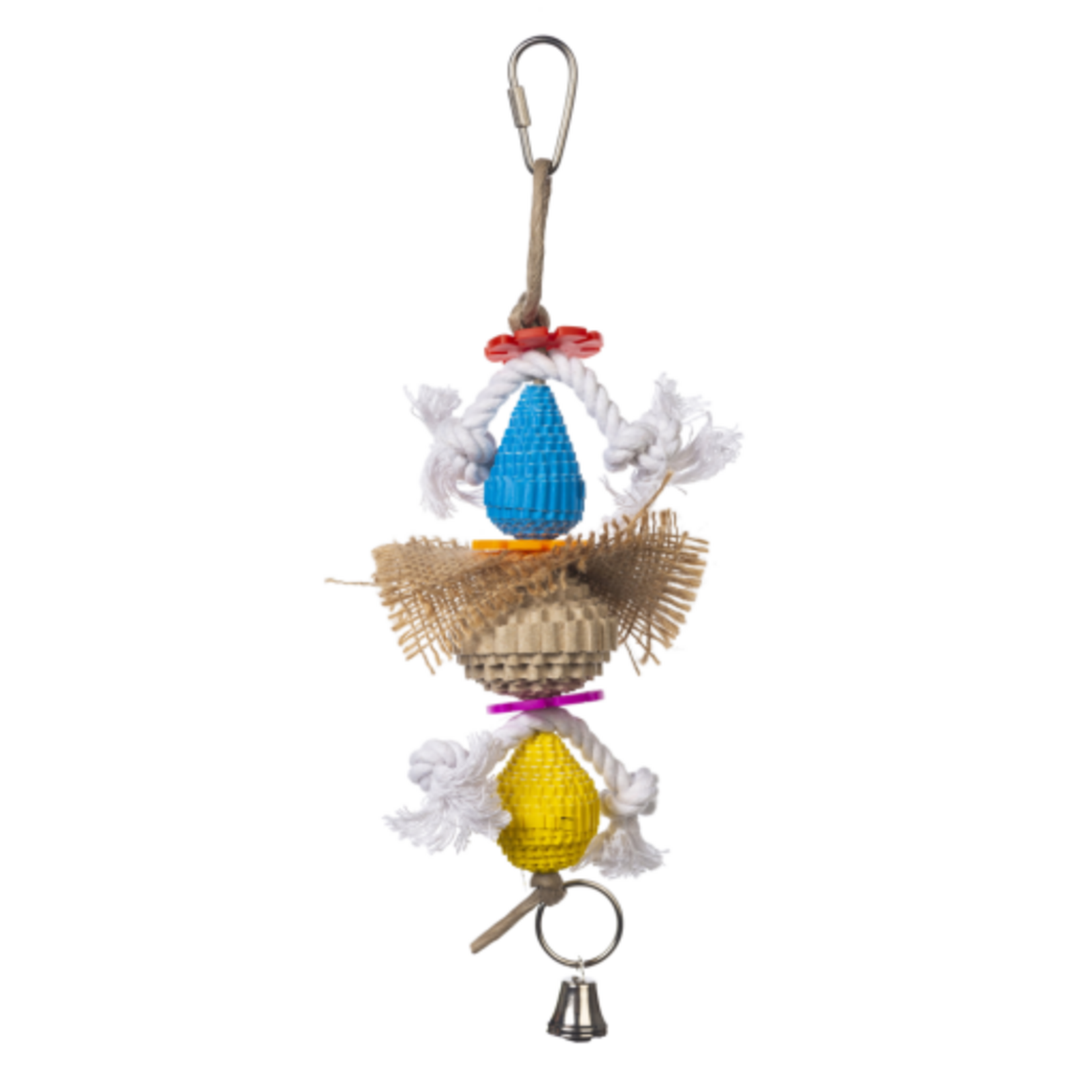 Prevue Pet Products Prevue Pet Products Playful Preen & Pacify Gearhead Bird Toy