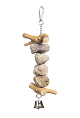Prevue Pet Products Prevue Pet Products Block Rock - Naturals Sound & Movement Bird Toy