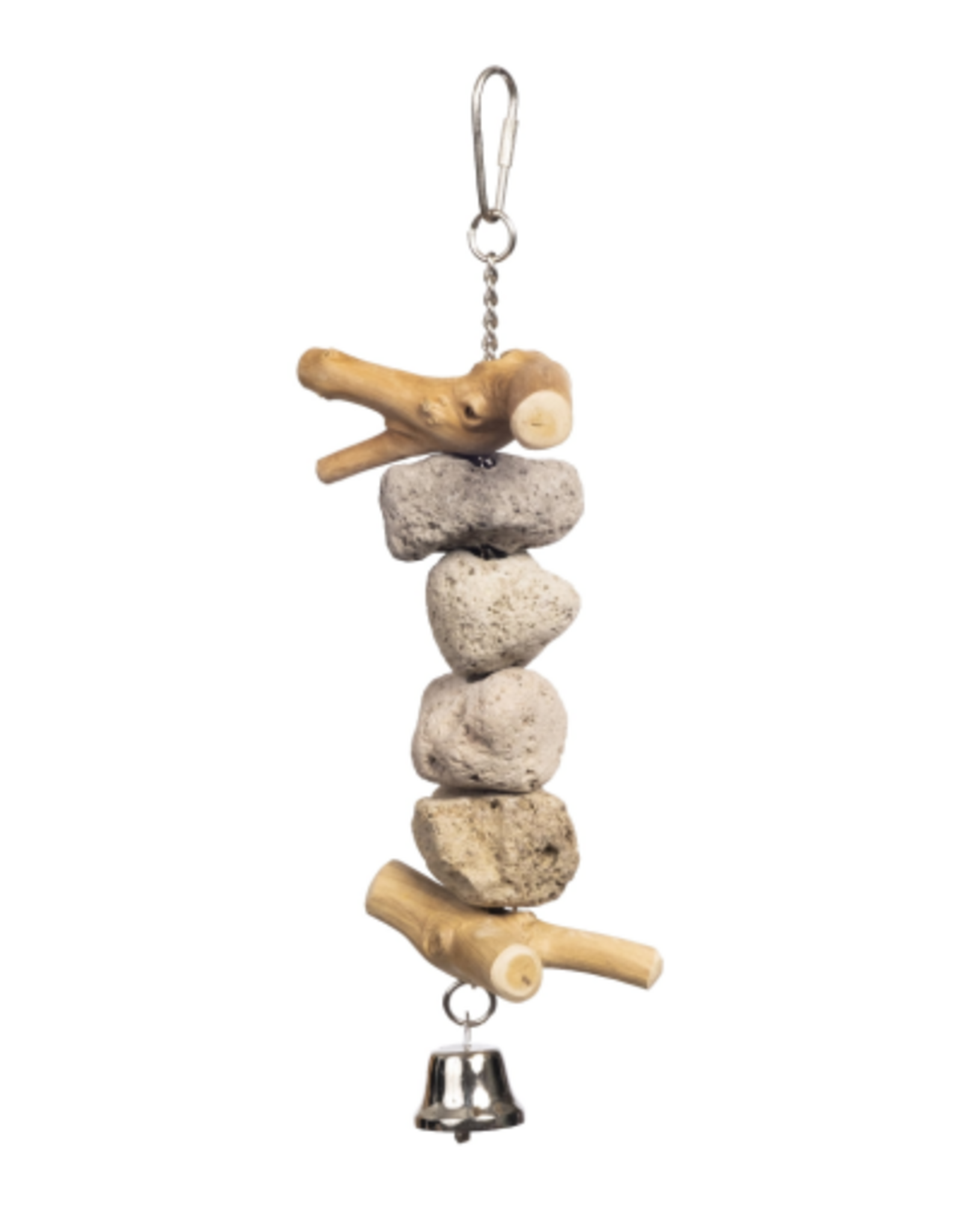 Prevue Pet Products Prevue Pet Products Block Rock - Naturals Sound & Movement Bird Toy