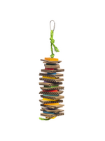 Prevue Pet Products Prevue Pet Products Shredding Stack - Playfuls Physical & Mental Bird Toy