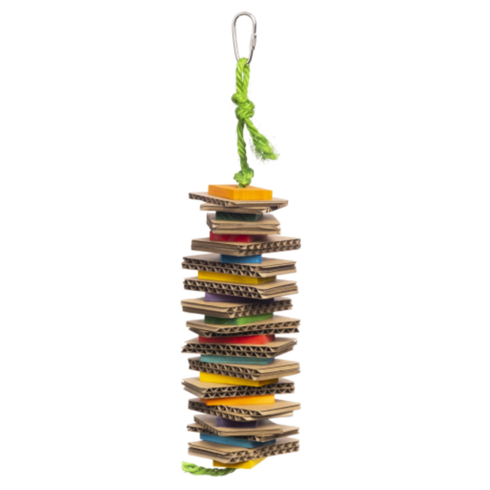 Prevue Pet Products Prevue Pet Products Shredding Stack - Playfuls Physical & Mental Bird Toy