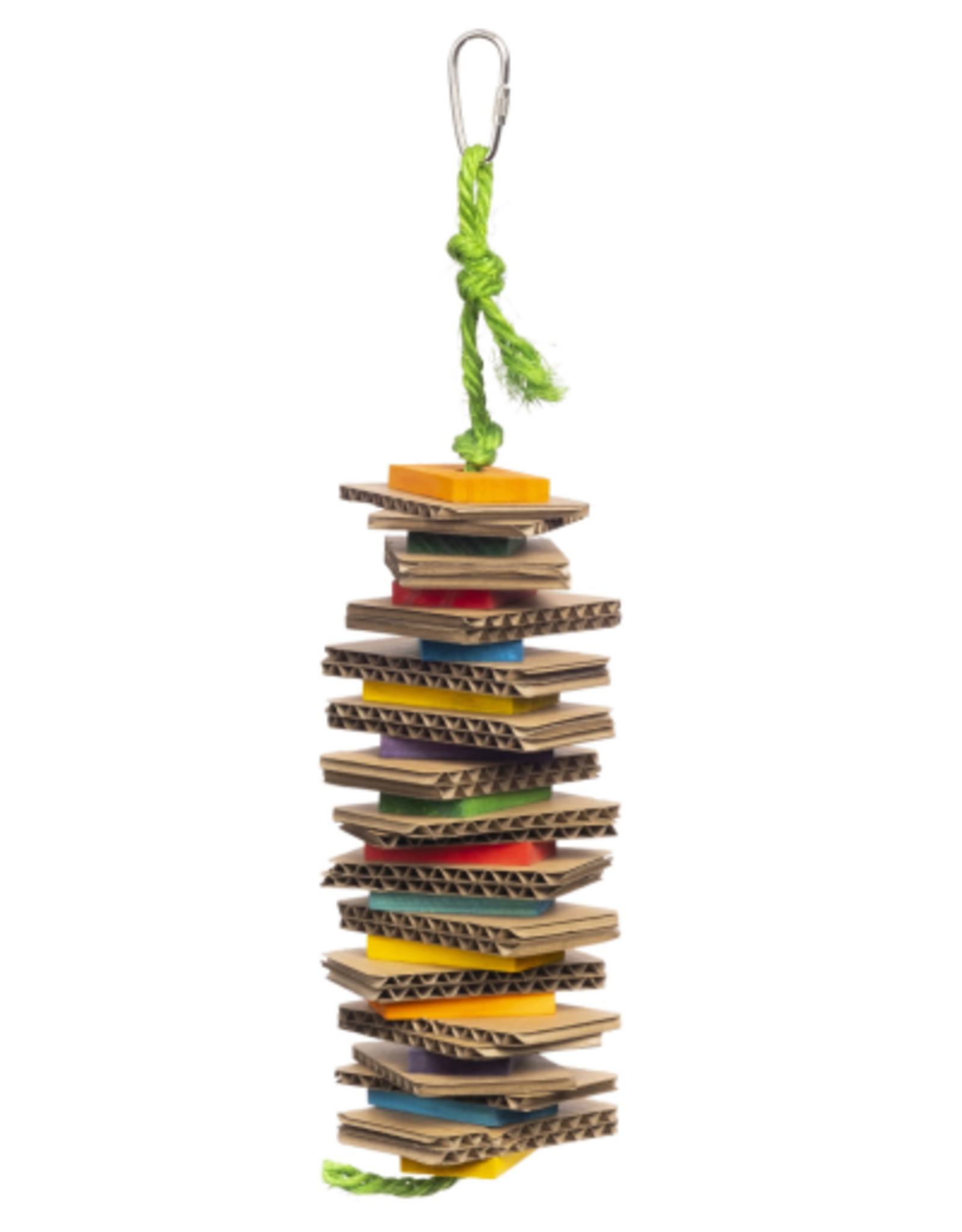 Prevue Pet Products Prevue Pet Products Shredding Stack - Playfuls Physical & Mental Bird Toy