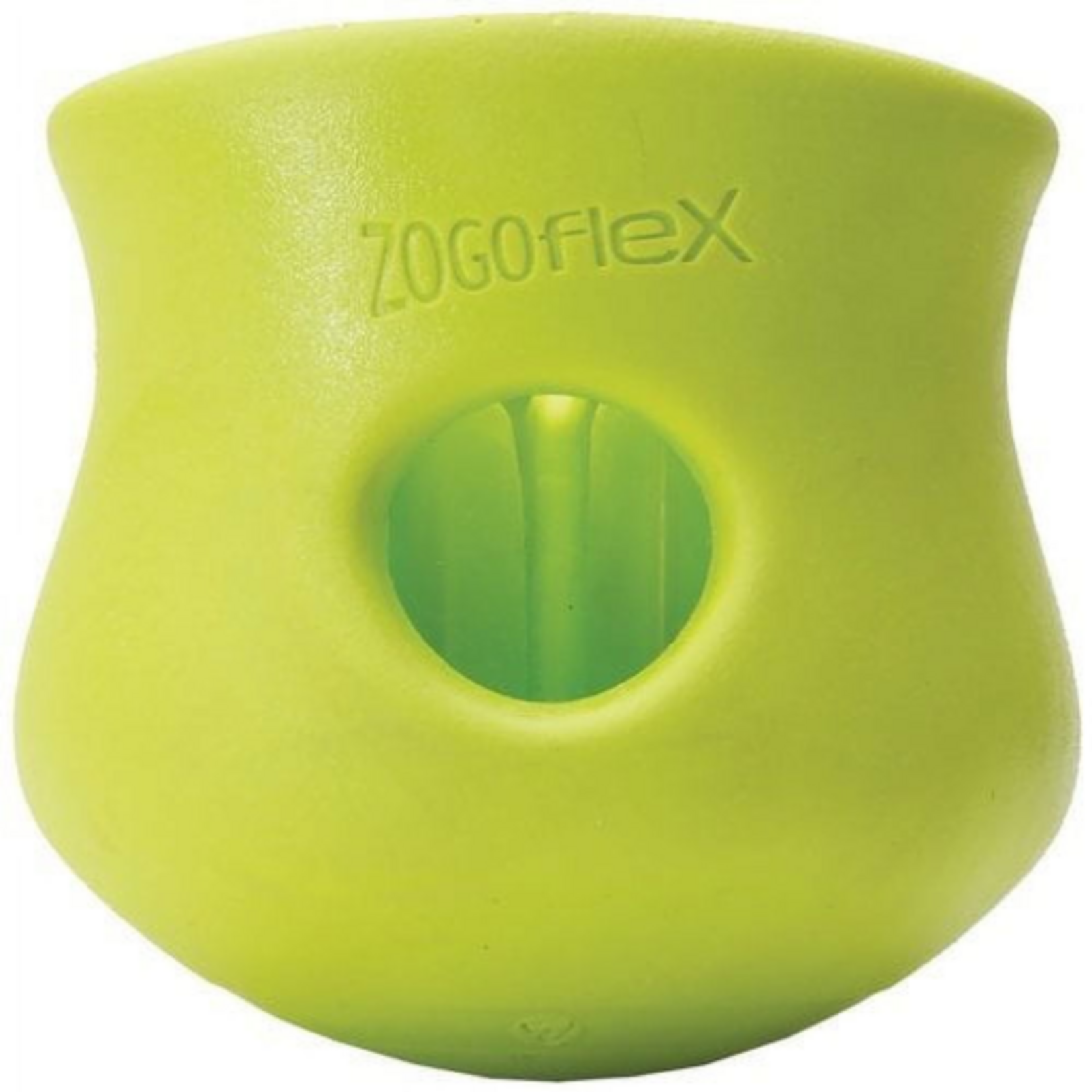 West Paw West Paw Zogoflex Toppl Small 3 Dog Toy Granny Smith