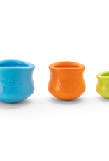 West Paw West Paw Zogoflex Toppl XLarge Aqua Dog Toy