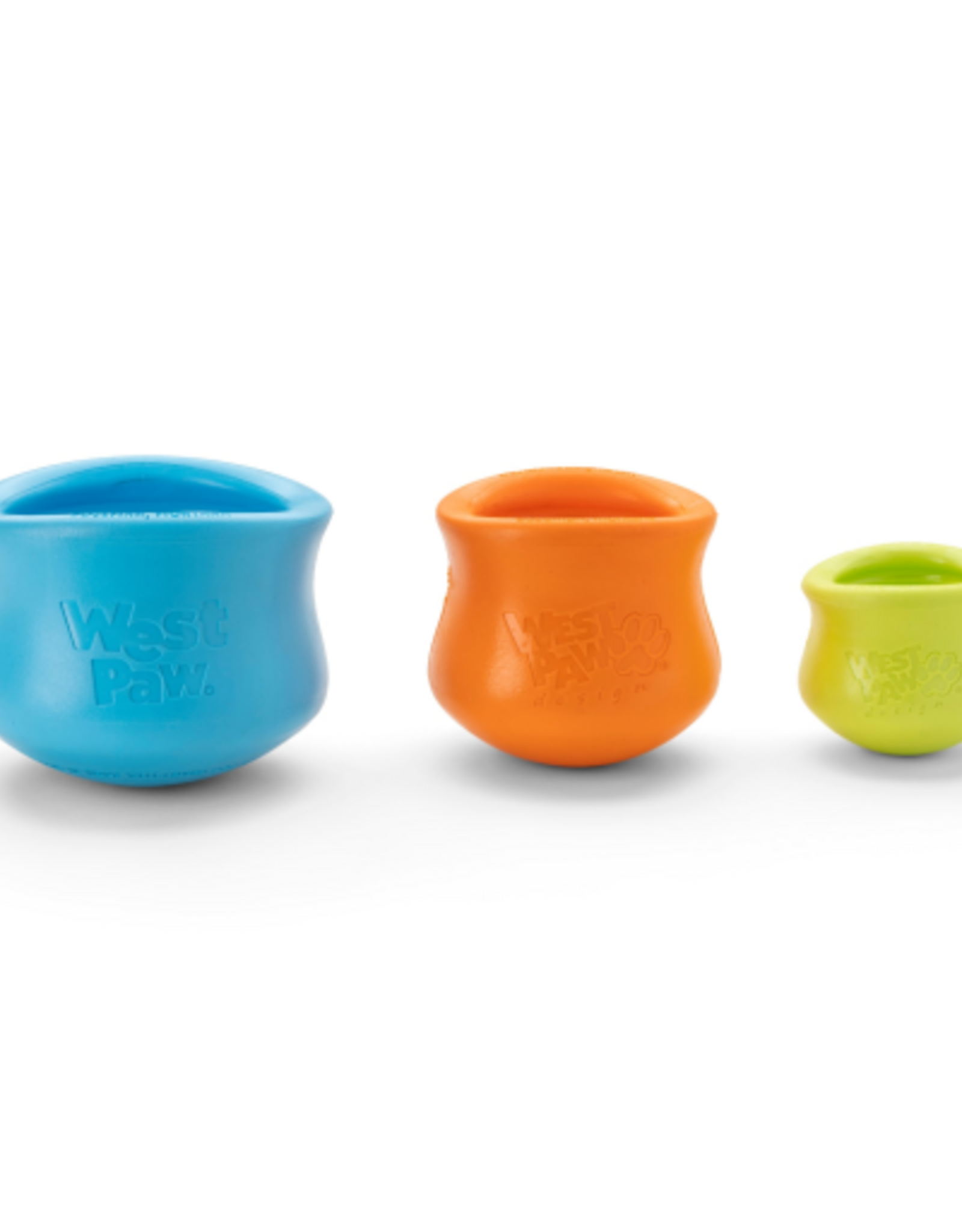 West Paw West Paw Zogoflex Toppl XLarge Aqua Dog Toy