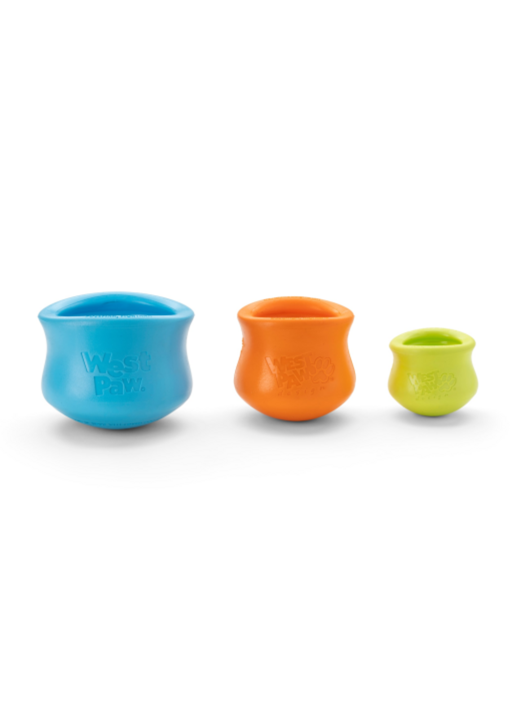 West Paw West Paw Zogoflex Toppl XLarge Aqua Dog Toy