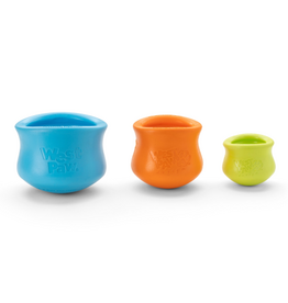 West Paw West Paw Zogoflex Toppl XLarge Aqua Dog Toy