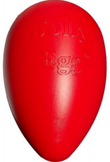 Jolly Pets Jolly Pets Egg Red Hard Plastic Chew Toy Large 12"