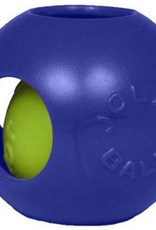 Jolly Pets DOG TOY JOLLY TEASER BALL 4.5" BLUE SMALL