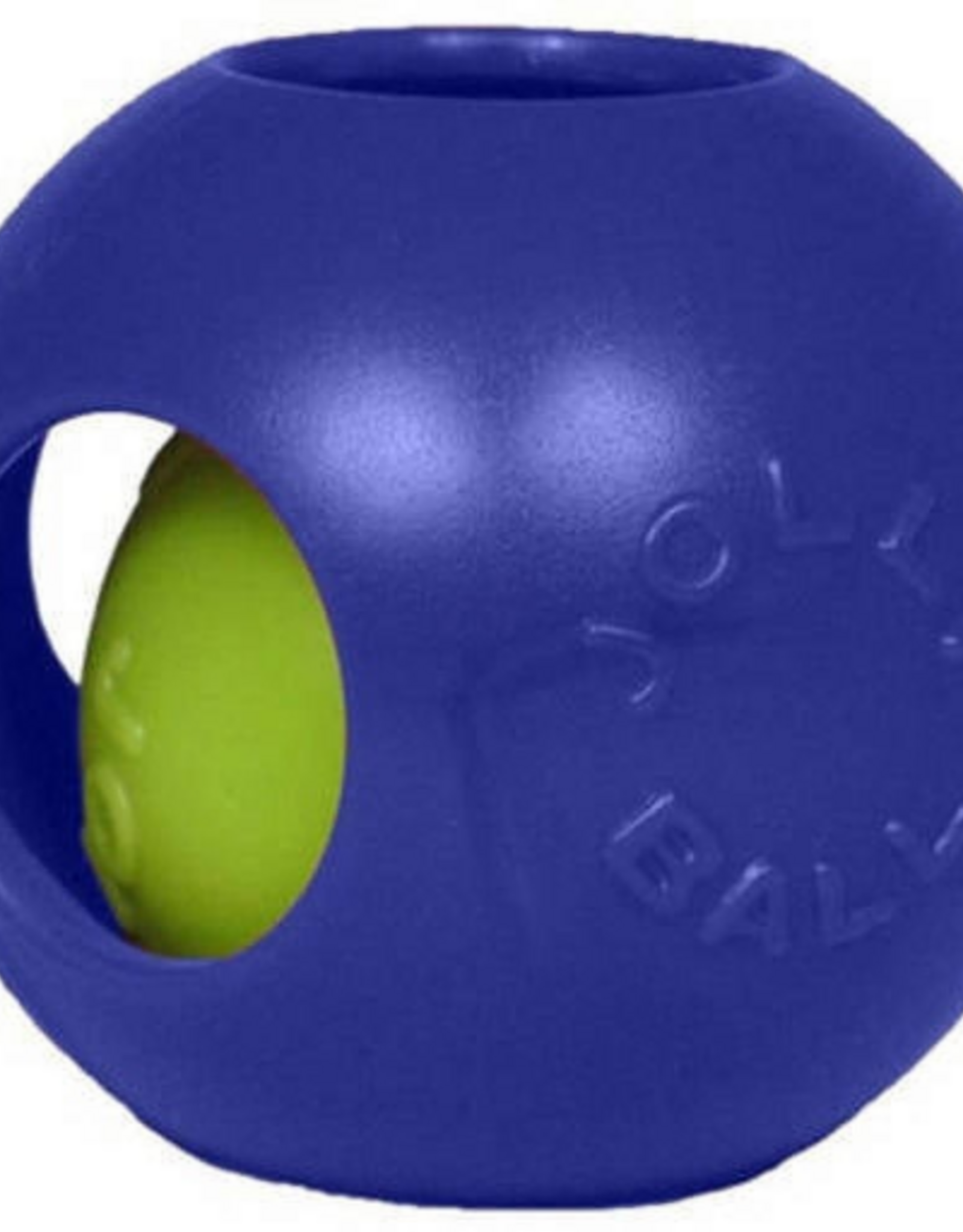 Jolly Pets DOG TOY JOLLY TEASER BALL 4.5" BLUE SMALL