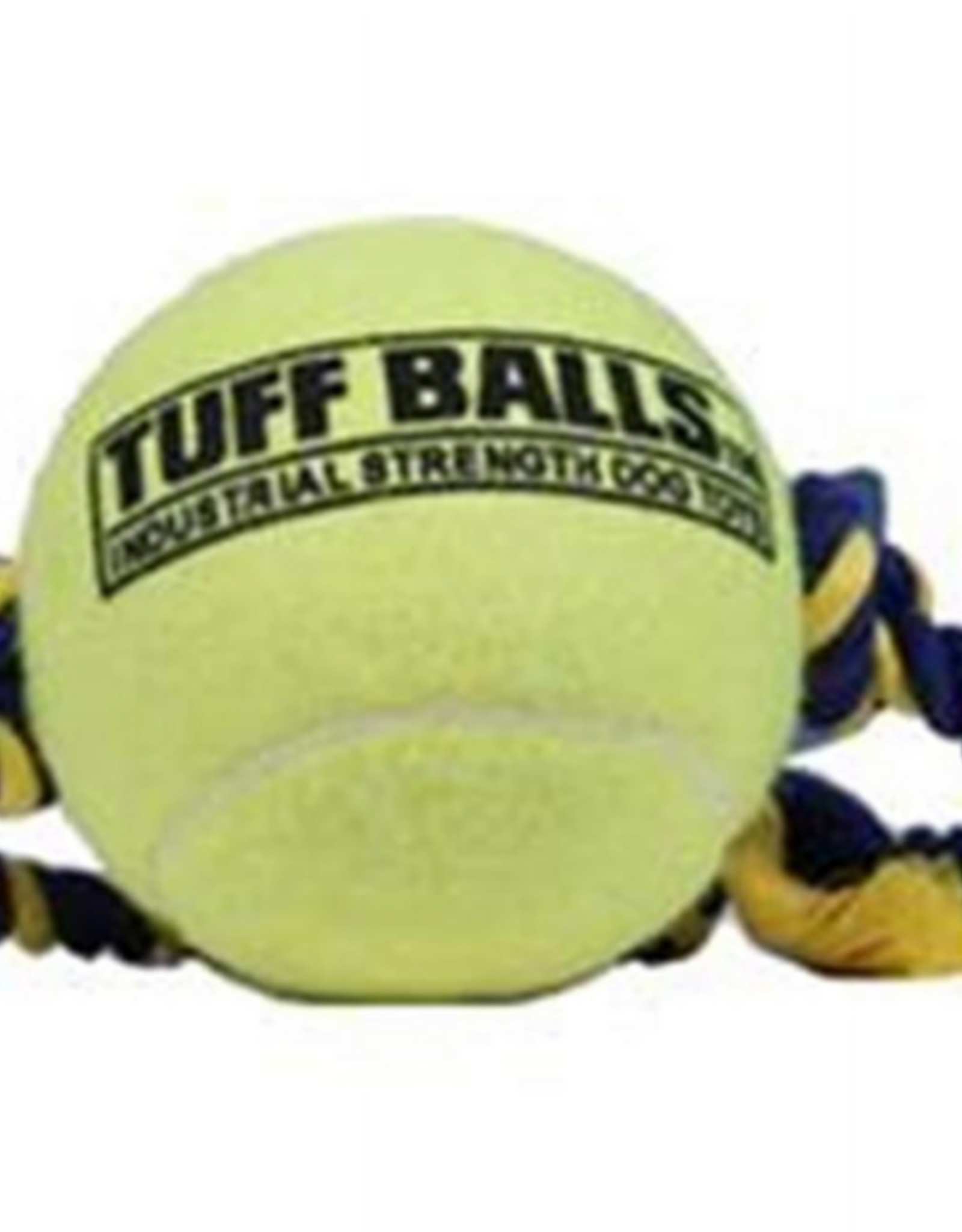 Petsport PetSport 6" Mega Tuff Ball Tug Dog Toy - Yellow