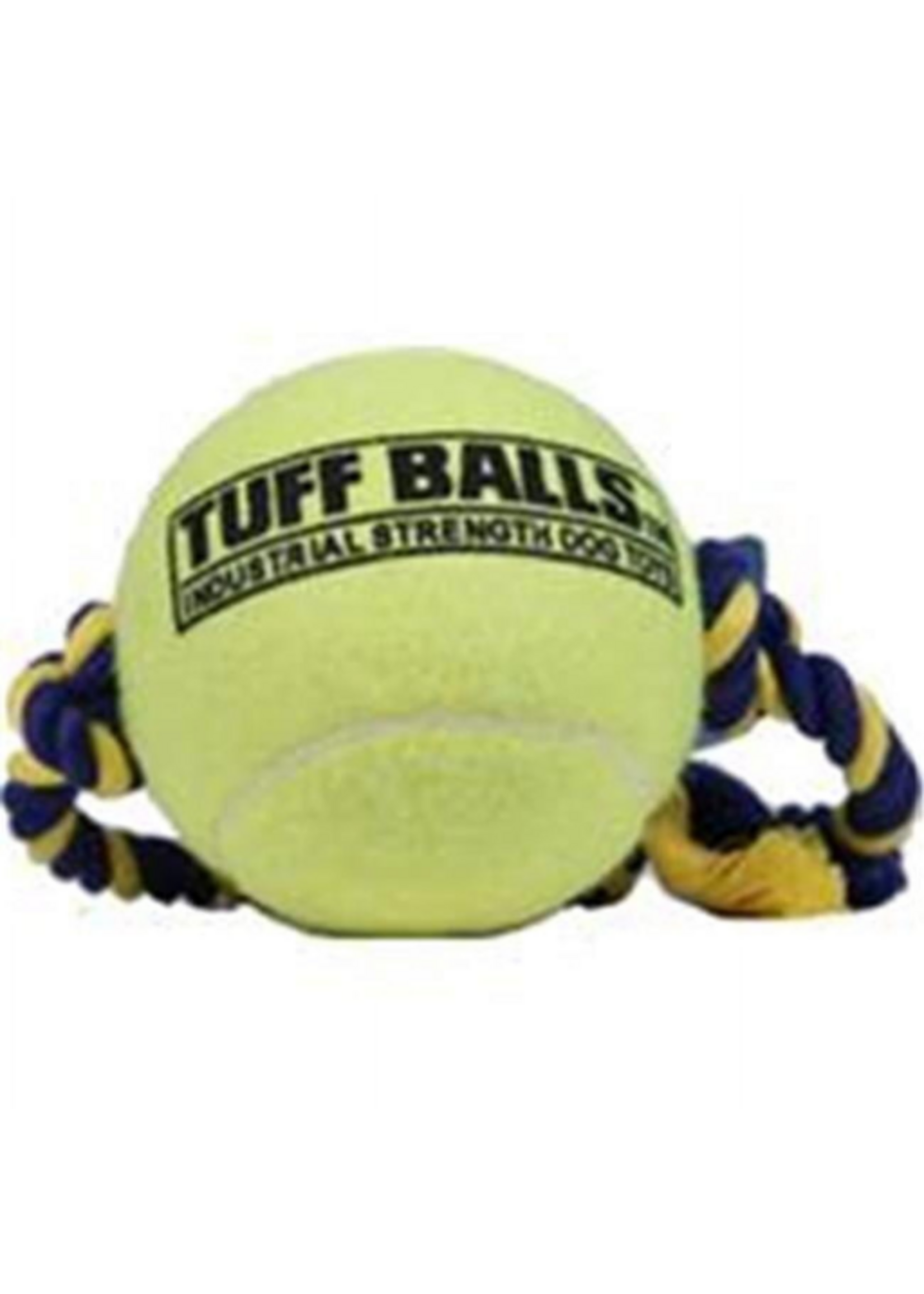 Petsport PetSport 6" Mega Tuff Ball Tug Dog Toy - Yellow