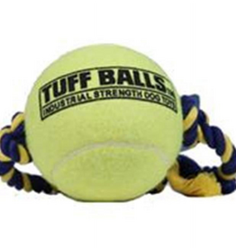 Petsport PetSport 6" Mega Tuff Ball Tug Dog Toy - Yellow