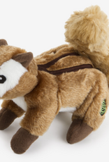 GoDog goDog Wildlife Chipmunk Plush Squeaker Dog Toy - Large