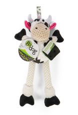 GoDog goDog Checkers Skinny Cow Dog Toy