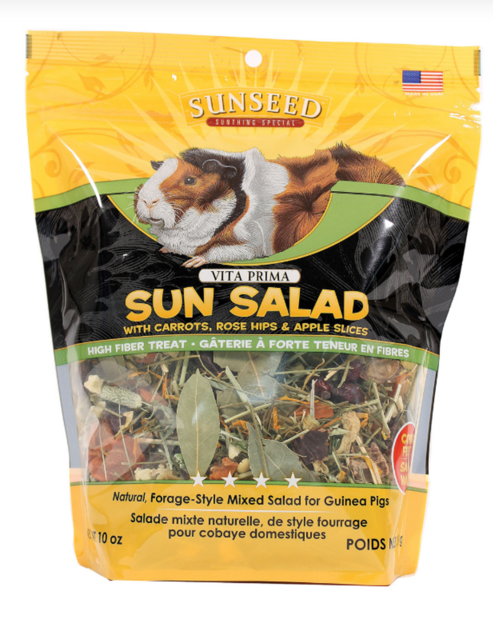 Vitakraft SUNSEED SUN SALAD FORAGING TREAT GUINEA PIG 10OZ