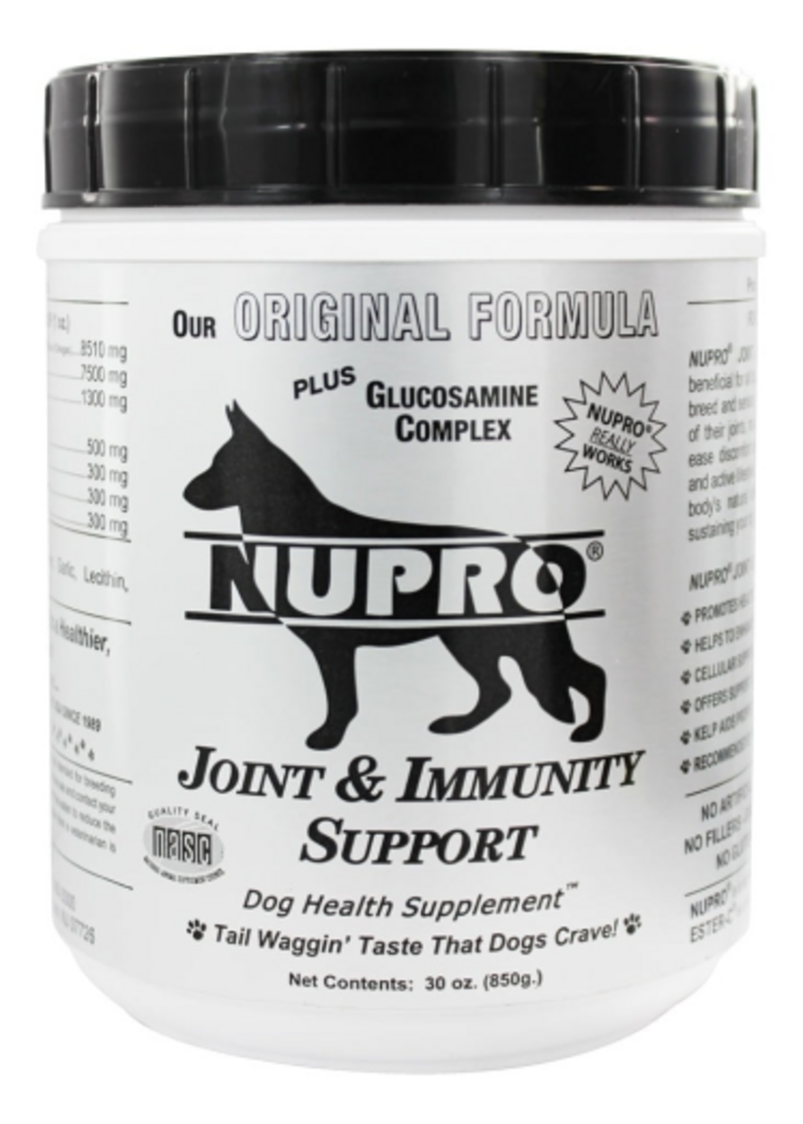Nupro Nupro All Natural Dog Supplement Joint & Immunity Support 30 oz