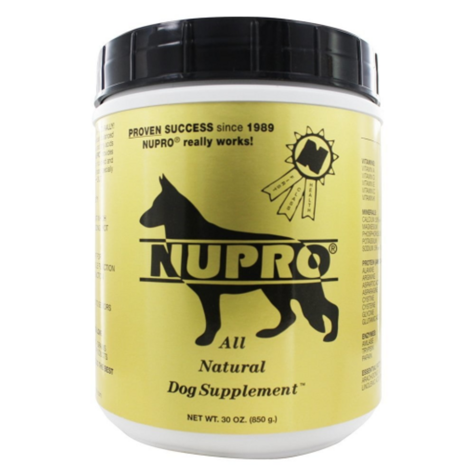 Nupro Nupro All Natural Dog Supplement Nutritive Support Gold 30 oz