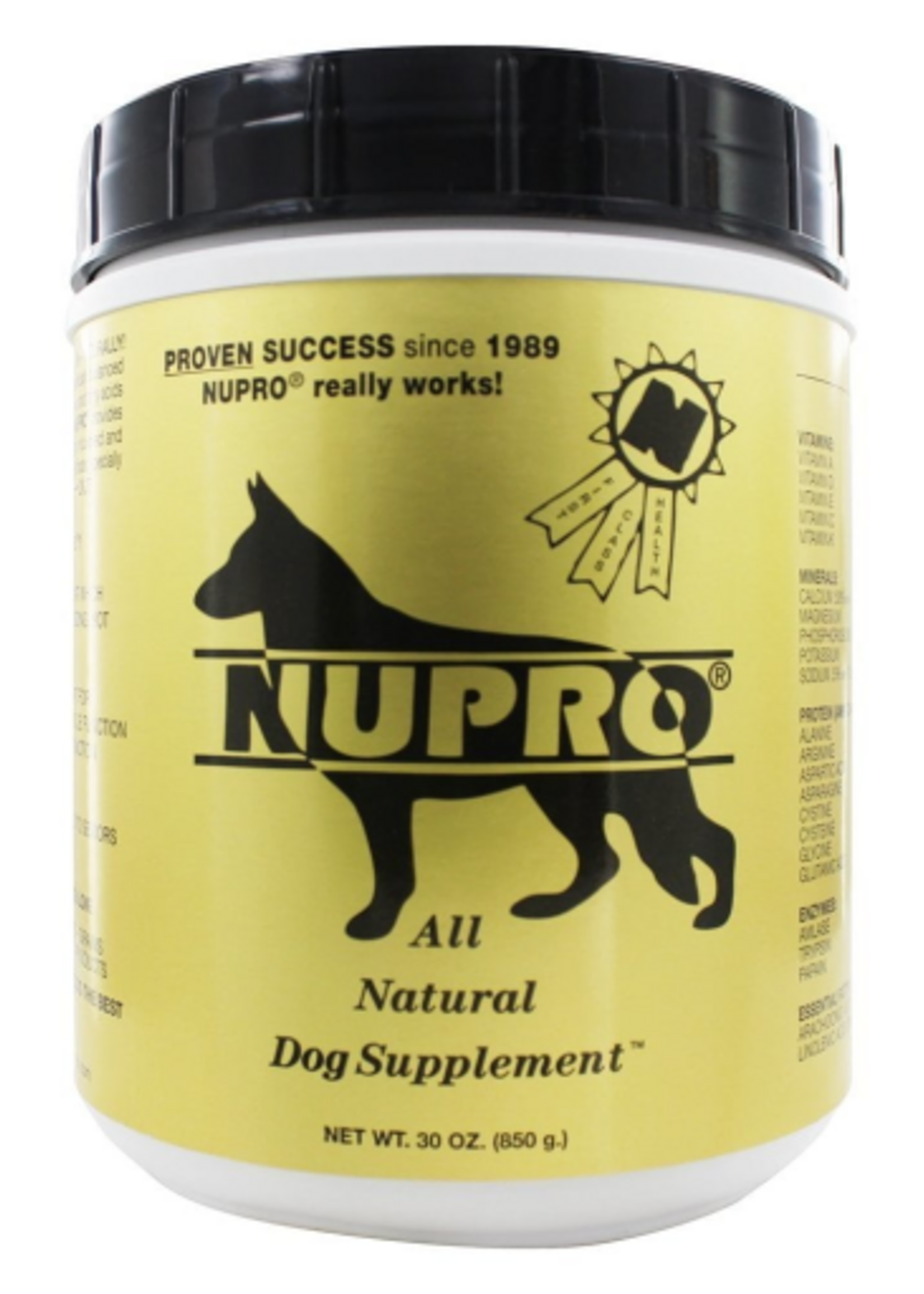 Nupro Nupro All Natural Dog Supplement Nutritive Support Gold 30 oz