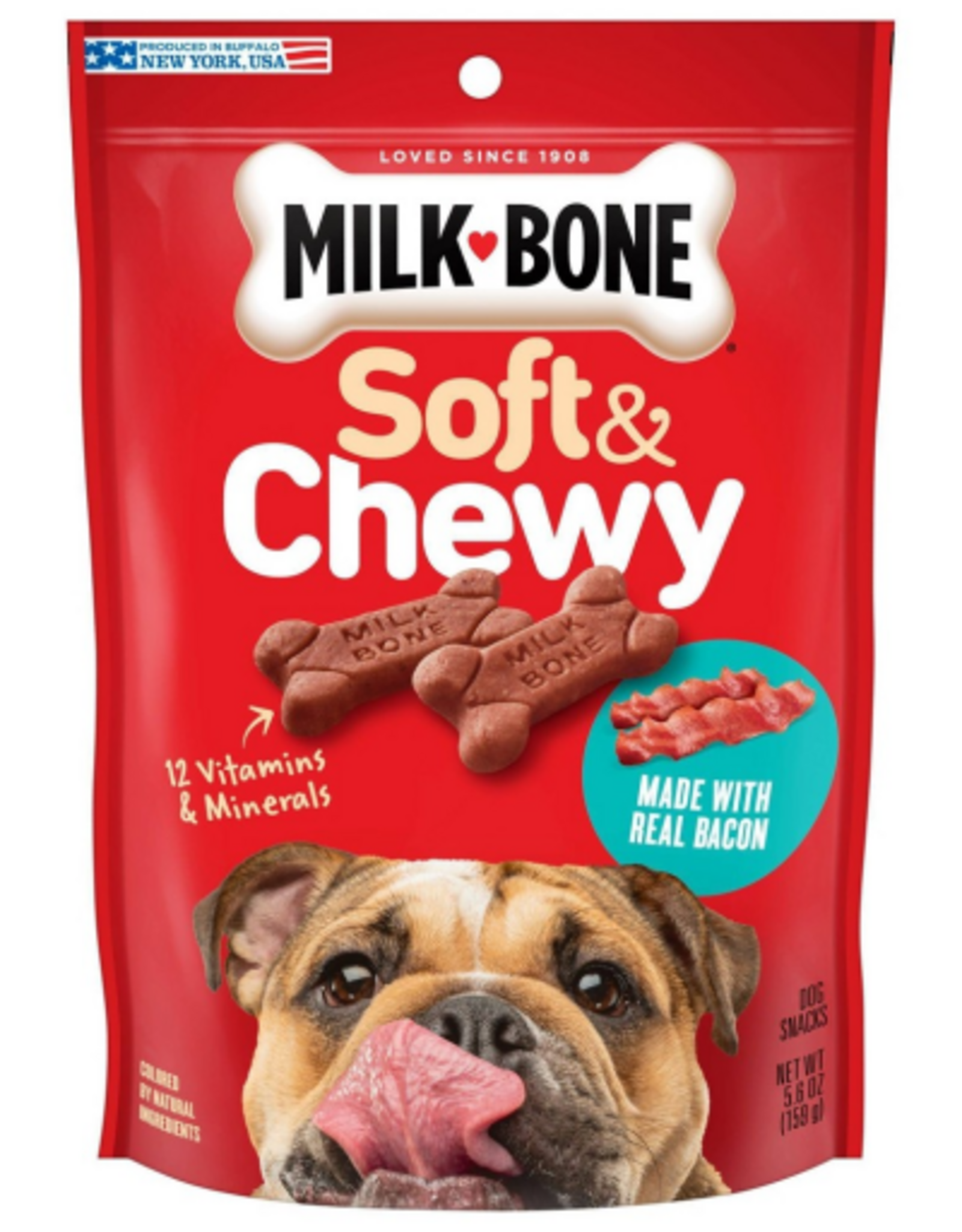 Milk-Bone Milk-Bone Soft Chewy Dog Treats Bacon 5.6 oz