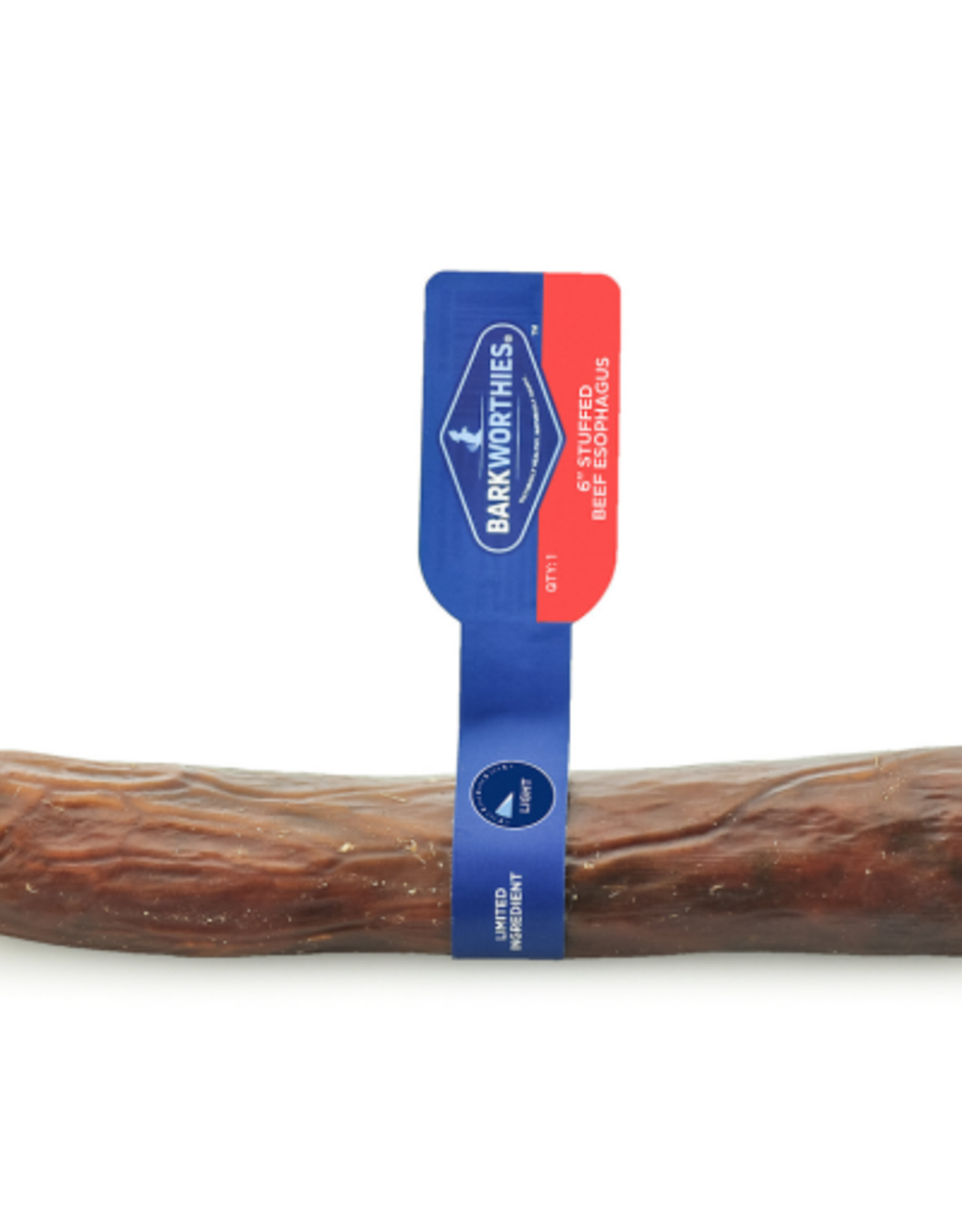 Barkworthies Barkworthies 6" Natural Stuffed Snackle Dog Treats