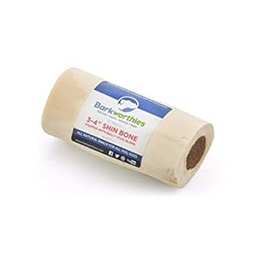 Barkworthies Barkworthies 3-4" Shin Bone Stuffed with Bully Stick Blend
