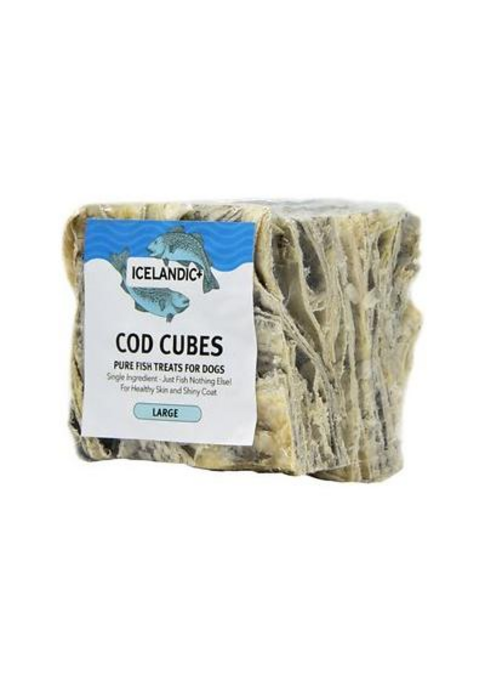 Icelandic+ Icelandic+ Cod Skin Cube Large Dog Treat