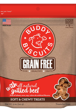 Buddy Biscuits Cloud Star Buddy Biscuits Grain-Free Grilled Beef Dog Treats 5 oz